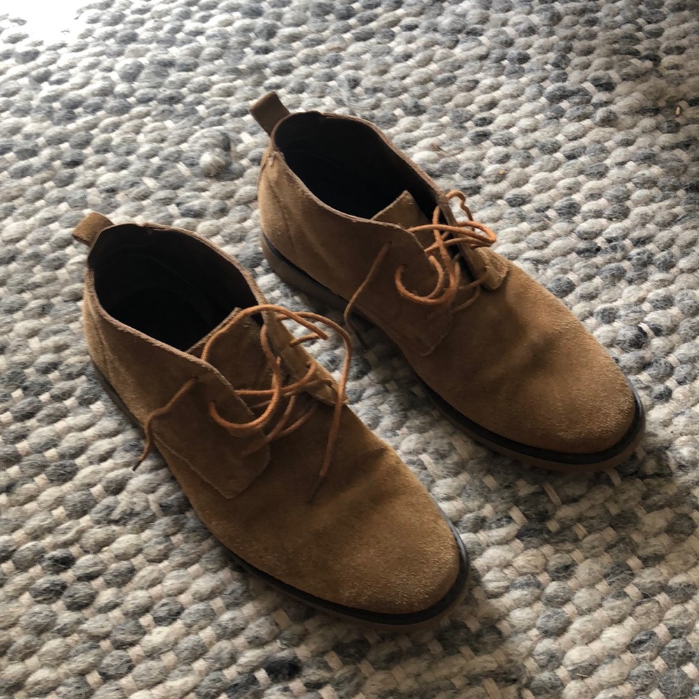 Brown Leather Chukka Boot